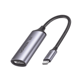 Cable Adaptador USB-C a DP 1.4 | 8K@60Hz | 4K@240Hz | Compatible con Thunderbolt 3 & 4 | HDR | eARC | DTS | Dolby | 3D | ALLM | VRR | Admite Multi-Stream (MST) | Longitud del Cable 10 cm (3.94 Pulgadas) | Caja de Aluminio