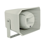 Bocina HiFi PoE Ethernet IP, de 2 vias 30W, grado de protección IP66 Gris Claro