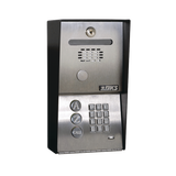 Audioportero Telefónico DKS Con Directorio / 100 Números Telefónicos / Control Para 2 Puertas / Gabinete Para Sobreponer / Marcación a 16 Digitos / Linea análoga o digital