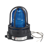Luz de advertencia LED para ubicaciónes peligrosas, montaje tipo tubo, 24 VCD, LED color Azul