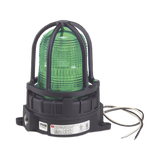 Luz de advertencia LED para ubicaciónes peligrosas, montaje para superficies, 24 VCD, color Verde