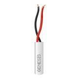 Bobina de 305 Metros de Cable / 2 x 22 AWG / Color Blanco / Riser / Para Sistemas de Intrusión y Automatización