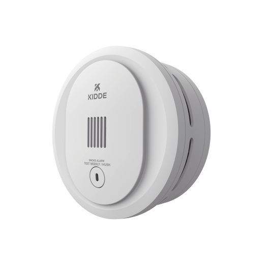 Detector de Humo Compacto Fotoeléctrico Autónomo | Batería Reemplazable AA | Modelo 21031428 | Paquete de 6