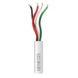 Bobina de 305 Metros /  Cable de Cobre / 4 x 22 AWG / Riser / Color Blanco / Para Aplicaciones de Alarmas de Intrusión y Automatización