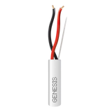 Bobina de 305 Metros de Cable 2 x 18 AWG / Riser / Blanco / Para aplicaciones en Alarmas de intrusión, Control de acceso, Interfonos, TV porteros, Automatizacion, Audio y Voceo.