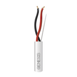 Bobina de 305 Metros de Cable / 2 x 16 AWG / Riser / Tipo CMR-CL3R / Color Blanco / Para Aplicaciones de Alarmas de Intrusión, Control de Acceso, Automatización, Interfonos y Tv Porteros