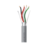 Carrete de 305 Metros / Cable 4 x 18 AWG / Color Gris / Blindado / Riser / Aplicaciones de Audio Control de Acceso y Automatización