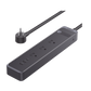 Regleta con Protector Contra Sobretensiones | 3 Salidas de CA NEMA 5-15R | 1 Salida USB-C PD de 30 W | 2 Puertos USB-A | Protección Contra Sobretensiones de 1600 julios | Cable 1.8m | Color Negro.