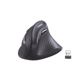 Mouse Inalámbrico en Angulo Vertical | 2.4G & Bluetooth | Conecta 3 dispositivos Simultáneamente | 4 Niveles de DPI |  Clic Silencioso | 5 botones Silenciosos | Soporta Win, Mac, Linux & Chrome.