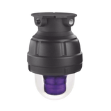 Luz estroboscópica a prueba de explosiones UL y cUL para Clase I, División 1, Grupo C y D; Clase I, División 2, Grupos A y B; Clase II, División 1, Grupos E, F y G; Clase III , 24 Vcd, color Magenta, montaje no incluido