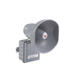 Altavoz amplificado  SelecTone® de 15 W, para ubicaciones peligrosas Aprobado por CSFM y listado UL y cUL , 120 Vca, gris