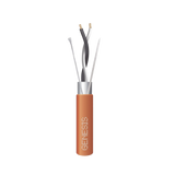 Carrete de 305 Metros / Cable 2 x 18 AWG / Color Naranja / Blindado / Plenum / Trenzado para Aplicaciones de Transmisión de Datos a Alta Velocidad para Automatización, EIA-485, BACnet y otros Sistemas de Comunicación