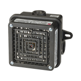 Bocina para lugares peligrosos Vibratone® con carcasa para exteriores Tipo 4X,  Certificado CSA Listado por UL y cUL para Clase I, División 2, Grupos A, B, C y D; Clase II, División 2, Grupos F y G; Clase III, 120 VCA, Color Negra