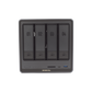 NAS UGREEN NASync DXP4800 Plus / Procesador Intel Pentium Gold 8505 5 Núcleos / 4 Bahías SATA + 2 M.2 NVMe PCIe 4.0 / 8GB DDR5 Expandible a 64GB / 10GbE + 2.5GbE / USB 3.2 Gen 2 Tipo C / HDMI 4K / Sistema Almacenamiento Conectado Red