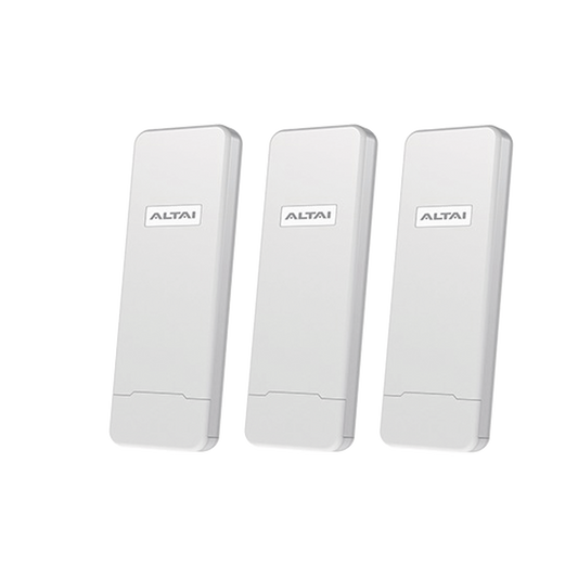 Paquete de 3 Puntos de Acceso C1N Wi-Fi, PTMP en 2.4 GHz , Antenas Sectorial de 70° de 10 dBi, Hasta 800 m de Cobertura, Antena de 10 dBi, Soporta Fichas-Vouchers. Administración en Nube Gratis con INSIGHT (Con Versión HW 4.0 en Adelante