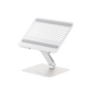 Soporte de Aluminio para Laptop | Ajustable 180° | Soporta Laptops de 10 a 17.3''| Capacidad de Carga 5Kg | Excelente Estabilidad | Diseño Para Alta Disipación de Calor | Altura y Angulo Ajustable | Plegable y Portátil.