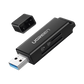 Lector de tarjetas SD portátil USB 3.0 de doble ranura / adaptador de tarjeta de memoria flash concentrador para TF SD Micro SD SDXC SDHC MMC RS-MMC Micro SDXC Micro SDHC UHS-I