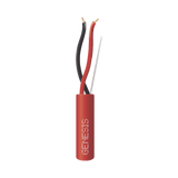 Bobina de 152 Metros de Alambre / 2 x 18 AWG / Riser / Resistente al Fuego / Color Rojo / Tipo FPLR- CL3R - C(UL) -FT4 / Para Sistemas Contra Incendio o Sistemas de Evacuación