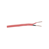 Carrete de Alambre de 305 Metros / 2 x 14 AWG / Riser / Tipo FPLR-CL3R / Color Rojo / Para Aplicaciones en Paneles de Detección de Incendio y Sistemas de Evacuación