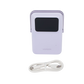Power Bank Serie UNO Inalambrico | 10000mAh | 7.5W/20W  |  Con Emojis de Estado | Carga Rápida USB-C Bidireccional  | Pantalla TFT  Inteligente | Con Holder | Color Purple.