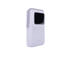 Power Bank Serie UNO Inalambrico | 10000mAh | 7.5W/20W  |  Con Emojis de Estado | Carga Rápida USB-C Bidireccional  | Pantalla TFT  Inteligente | Con Holder | Color Purple.