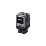 Cargador RobotGaN de 100W Serie UNO | 4 Puertos de Carga Rápida | 3 USB-C | 1 USB-A | PD 3.0 | QC 4.0 | Carga Inteligente | Tecnología GaN II | Zapato Magnético Extraíble | Carcasa Ignifuga | Pantalla LED