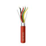 Carrete de 305 Metros de Alambre / 4 x 16 AWG / BLINDADO / Plenum / Tipo FPLP / Color Rojo / Para Aplicaciones en Sistemas de Detección de Incendio y Sistemas de Evacuación