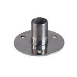 Montaje recto de 1", acero inoxidable, base con brida