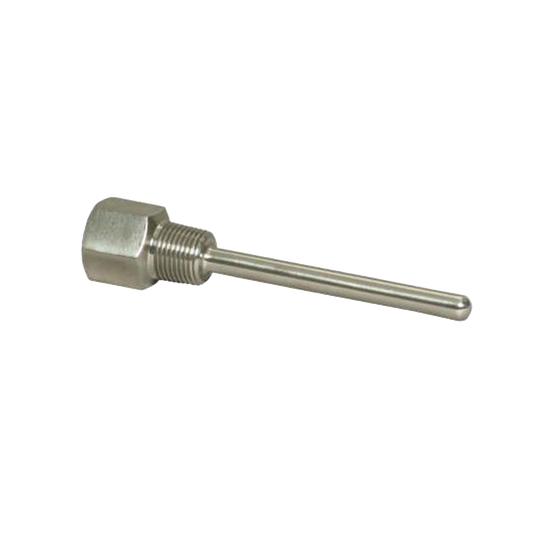Termopozo para inmersion en agua para C7041D2001/U de 5 pulgadas , acero inoxidable