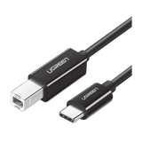 Cable de Impresora o escáner USB-C | 1m (6 pies) | USB Tipo C a USB 2.0 Tipo B | Soporta Thunderbolt 3 | Alta velocidad | DAC | Compatible con Brother HP, Canon, Lexmark, Epson, Dell, Xerox, Samsung, etc.
