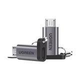Adaptador USB-C 3.1 a Micro USB | Carga Rápida | FPC/QC2.0 | Sincronización de Datos | Velocidad de Transferencia de hasta 480Mbps | Incluye Cordón | Caja de Aluminio | Múltiples Protecciones | Amplia Compatibilidad.