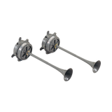 Bocina resonante, 120 Vca, gris