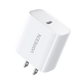 Cargador USB-C de 20W | 1 USB-C de Carga Rápida | QC4.0+ | PD3.0 | PPS | BC1.2| Carga Inteligente | Chip PWM | Múltiple Protección | Mayor Eficiencia Energética | Tamaño Compacto | Carcasa Ignifuga | Color Blanco.
