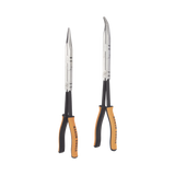 Juego de 2 Pinzas de Punta Doblada y Punta de Aguja de Gran Alcance 33 cm