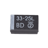 Capacitor Electrolítico de Tantalio SMD (2917) de 33 µFd, 25 Volt, para Amplificador PA3-1FE-RXRF.