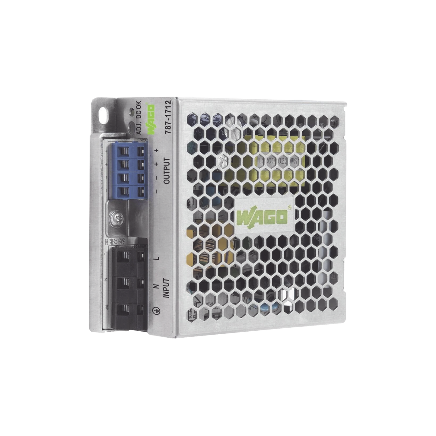 Fuente de Alimentación Conmutada, Sincronización Primaria ECO, Monofásica, 24V DC 2.5A, 60W, SELV/PELV, Montaje DIN, CAGE CLAMP®
