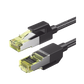 Cable Ethernet Cat7 CLASS F/FTP Redondo con Malla de Nylon 3 Metros (9.84 Pies)