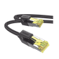 Cable Ethernet Cat7 CLASS F/FTP Redondo con Malla de Nylon 3 Metros (9.84 Pies)