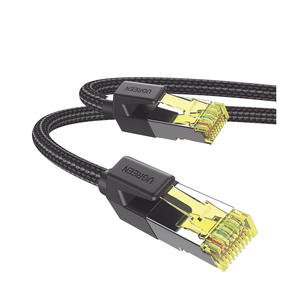 Cable Ethernet Cat7 CLASS F/FTP Redondo con Malla de Nylon 5 Metros (16.40 Pies)