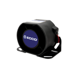Alarma de reversa vehicular con montaje para superficies, 12-36 Vcc, 112 dBA