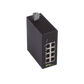 Switch Industrial ECO / 8 Puertos Gigabit 1000Base-T / Montaje Riel DIN / IP30 / -40°C a +70°C / Protección Sobretensión / Auto MDI-X