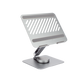 Soporte Giratorio de Aluminio para Laptop | Giratorio 360° | Función de Bloqueo | Soporta Laptops de 10 a 17.3''| Capacidad de Carga 5Kg | Excelente Estabilidad | Diseño Ergonómico | Altura y Angulo Ajustable | Plegable y Port&amp