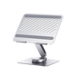 Soporte Giratorio de Aluminio para Laptop | Giratorio 360° | Función de Bloqueo | Soporta Laptops de 10 a 17.3''| Capacidad de Carga 5Kg | Excelente Estabilidad | Diseño Ergonómico | Altura y Angulo Ajustable | Plegable y Port&amp