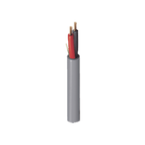 Bobina de 305 metros de cable / 2 x 16 AWG / Color Gris / Para aplicaciones multi propósito, seguridad, control de acceso, audio.