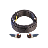 Jumper Coaxial con Cable Wilson-400 | Conector N Macho en los extremos | 30.48 metros de longitud.