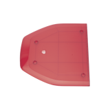Domo lateral de reemplazo para barra de luces SP216 de la Marca SignalPro, Color Rojo