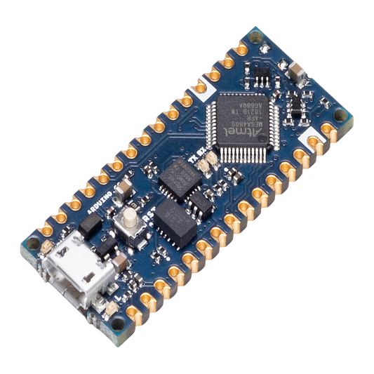 Placa de Desarrollo Arduino® Nano Every / Microcontrolador ATmega4809 AVR 20 MHz / USB-Serial Bridge ATSAMD11D14A / 48 KB Flash / 6 KB SRAM / Compatible 5V / Montaje DIP o SMT