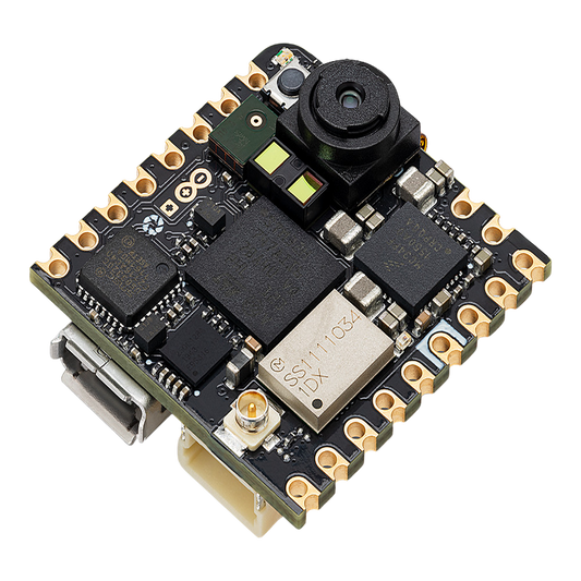 Placa de Desarrollo Arduino® Nicla Vision / Visión por Máquina en el Borde / STM32H747 Dual-Core / Cámara 2MP / Wi-Fi + Bluetooth® / Sensores IMU 6 Ejes + ToF / Crypto SE050C2 / Compatibilidad Arduino Cloud