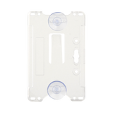Porta tarjeta de plastico ABS / Transparente / Compatible con tarjetas ACCESSCARDEPC / PROCARDX o Formato CR80