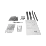 Kit de Riel tipo T / 3mts / Compatible C / Motor ACCESSFORCE / FS1000APPRT / Incluye 3 secciones de riel / 2 Coples / 6 mts de cadena .